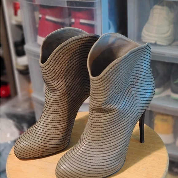 Giuseppe Zanotti Leather Ankle Boots - Picture 4 of 5